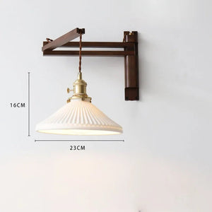 Asne – Adjustable Wood Wall Light 5