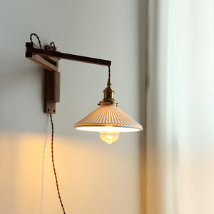 Asne – Adjustable Wood Wall Light 6
