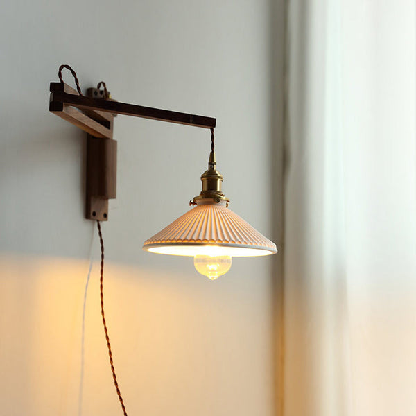 Asne – Adjustable Wood Wall Light 6