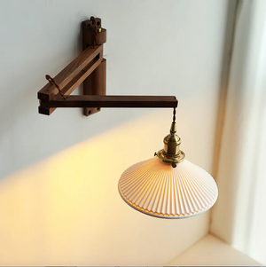 Asne – Adjustable Wood Wall Light 8