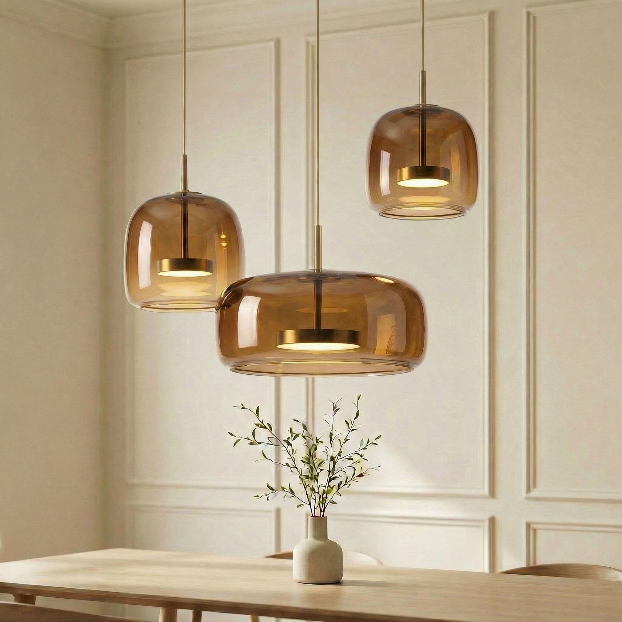 Astrid - Modern Nordic Glass Pendant Light 1