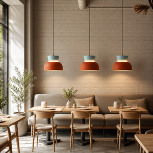 Rainbow Art Colorful Pendant Light Modern Acrylic Hanging Lamp