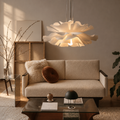 Cloud Flower Pendant Light Modern Floral Petal Hanging Lamp