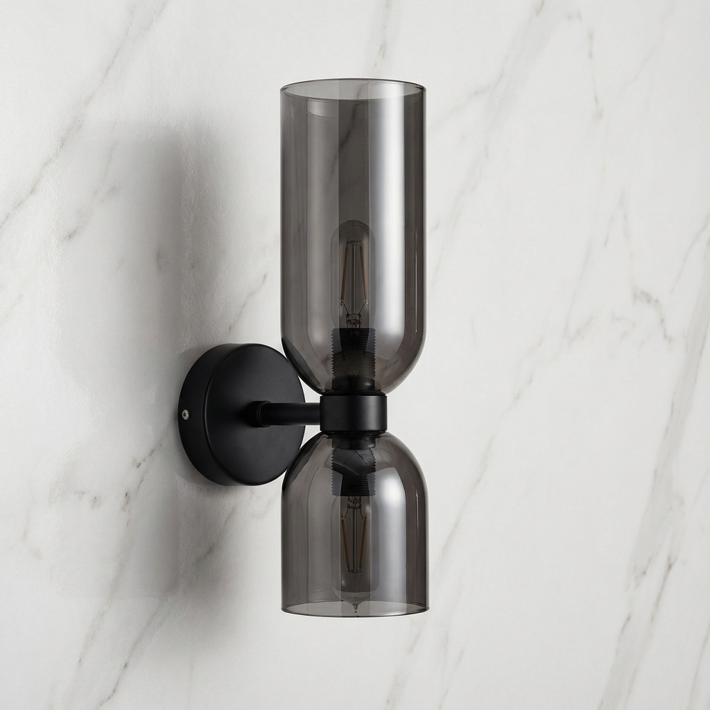 Elin – Nordic Modern Glass Wall Light Fixture 1