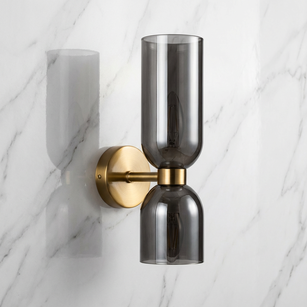 Elin – Nordic Modern Glass Wall Light Fixture 2