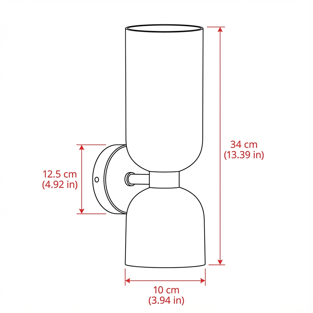 Elin – Nordic Modern Glass Wall Light Fixture 4