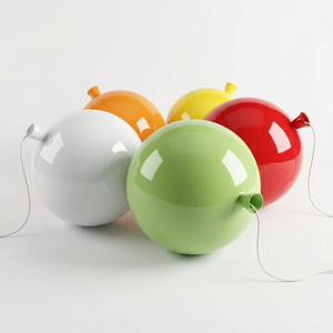 Elo – Bauhaus Colorful Wall / Ceiling Light with Pull Switch 5