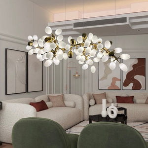 Golden Grape Vine Chandelier 0