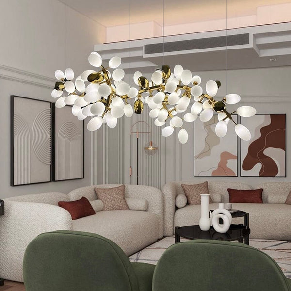 Golden Grape Vine Chandelier 0