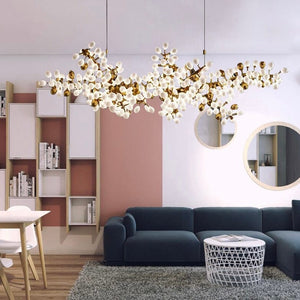 Golden Grape Vine Chandelier 12