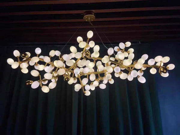 Golden Grape Vine Chandelier 13