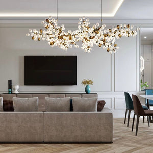 Golden Grape Vine Chandelier 9