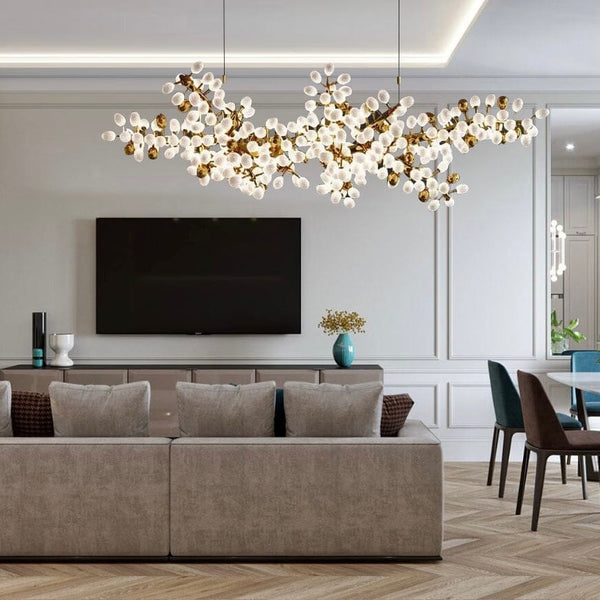 Golden Grape Vine Chandelier 9