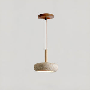 Moorgate Japanese Stone Wood Chandelier 1