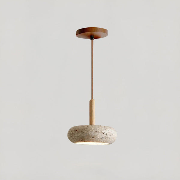Moorgate Japanese Stone Wood Chandelier 1