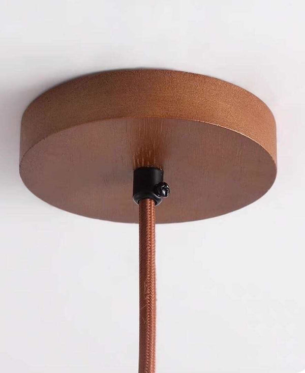 Moorgate Japanese Stone Wood Chandelier 5