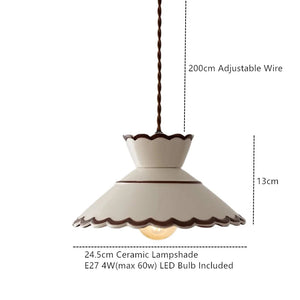 Ronja – Hand-Painted Ceramic Pendant Light 6