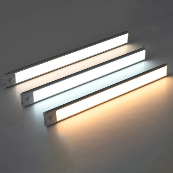 Wireless Under Cabinet LED Light Motion Sensor Magnetic Bar