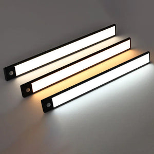 Wireless Under Cabinet LED Light Motion Sensor Magnetic Bar