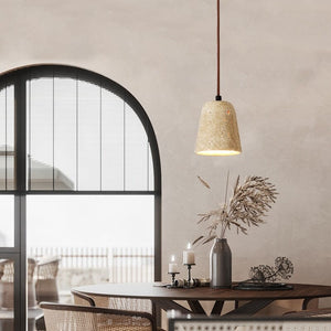 Travertine Wabi Pendants 10
