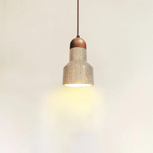 Travertine Wabi Pendants 14