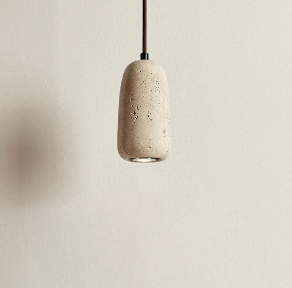 Travertine Wabi Pendants 15