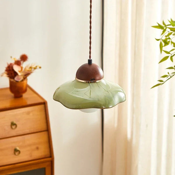 Vanja – Green Ceramic Pendant Light 7