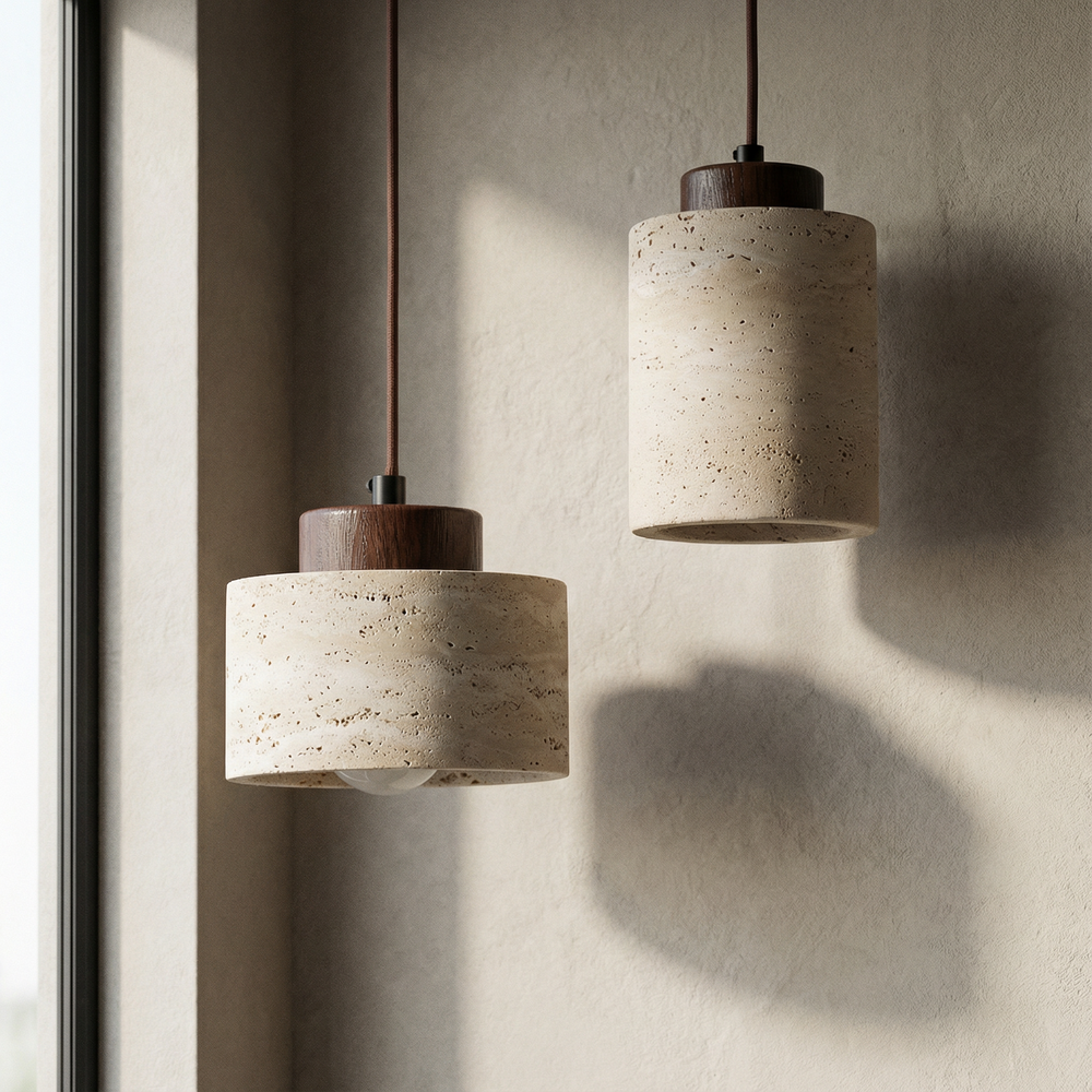 Vidar - Modern Stone Pendant Light Fixture 9