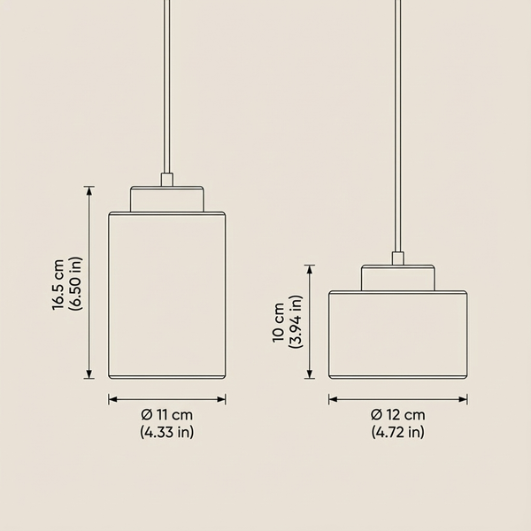 Vidar - Modern Stone Pendant Light Fixture 4