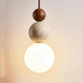 Wabi-Sabi Stone Pendant Lamp 0
