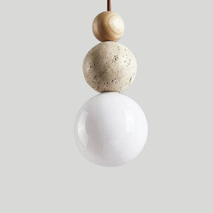 Wabi-Sabi Stone Pendant Lamp 1