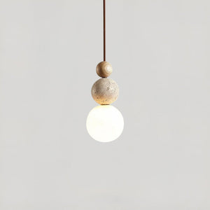 Wabi-Sabi Stone Pendant Lamp 2