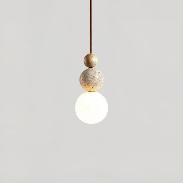 Wabi-Sabi Stone Pendant Lamp 2
