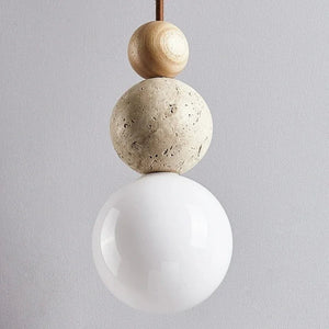 Wabi-Sabi Stone Pendant Lamp 8