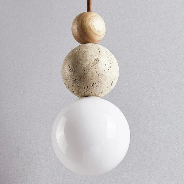 Wabi-Sabi Stone Pendant Lamp 8