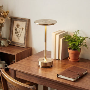 Modern Cordless LED Table Lamp Rechargeable Touch Dimmer Light