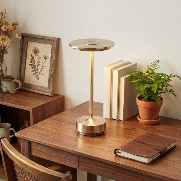 Modern Cordless LED Table Lamp Rechargeable Touch Dimmer Light