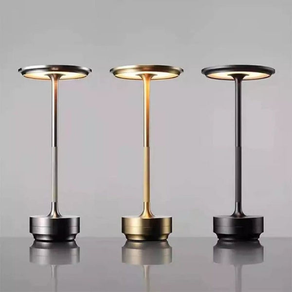 Modern Cordless LED Table Lamp Rechargeable Touch Dimmer Light